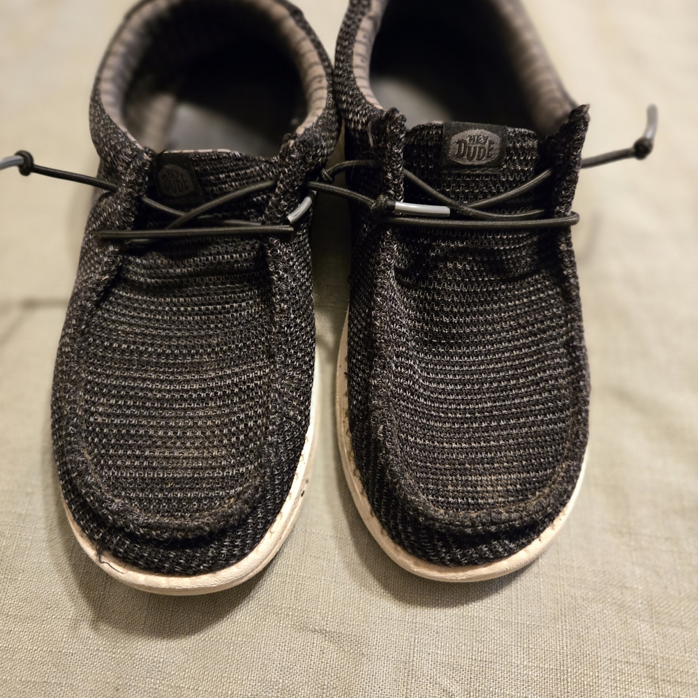 Hey Dude Black Casual Shoes